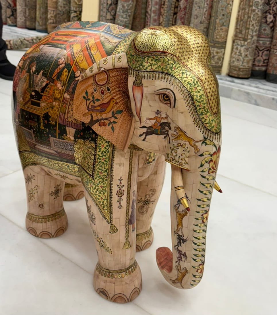 HAND PAINTED ELEPHANT